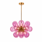 Pembe Renk Bloom Avize